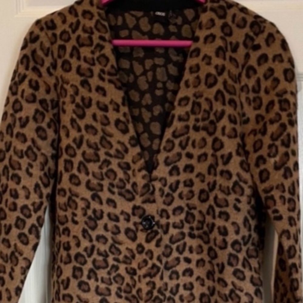 ASOS ANIMAL PRINT JACKET - Picture 4 of 6